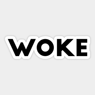 Woke Sticker